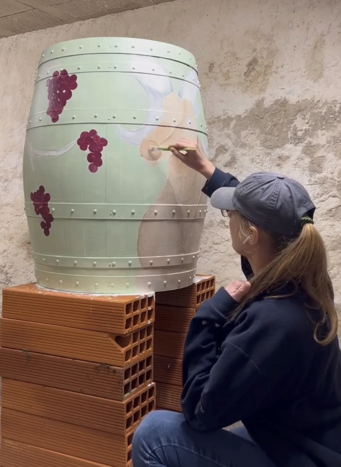 Collaboration Bib'Art avec le vignoble Puech Haut (2)