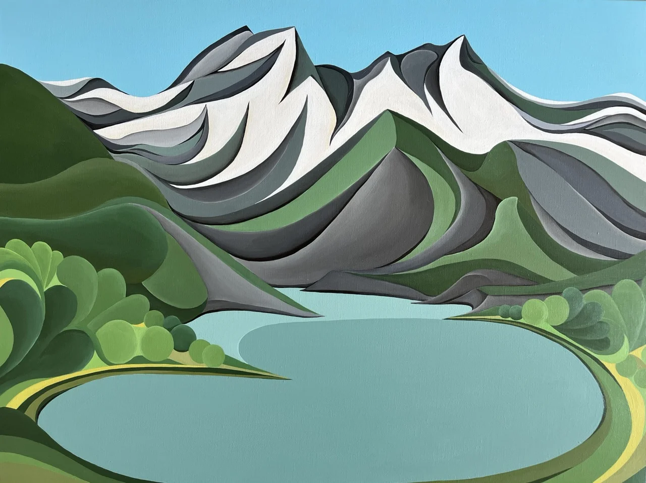 Paysage de Nouvelle-Zélande