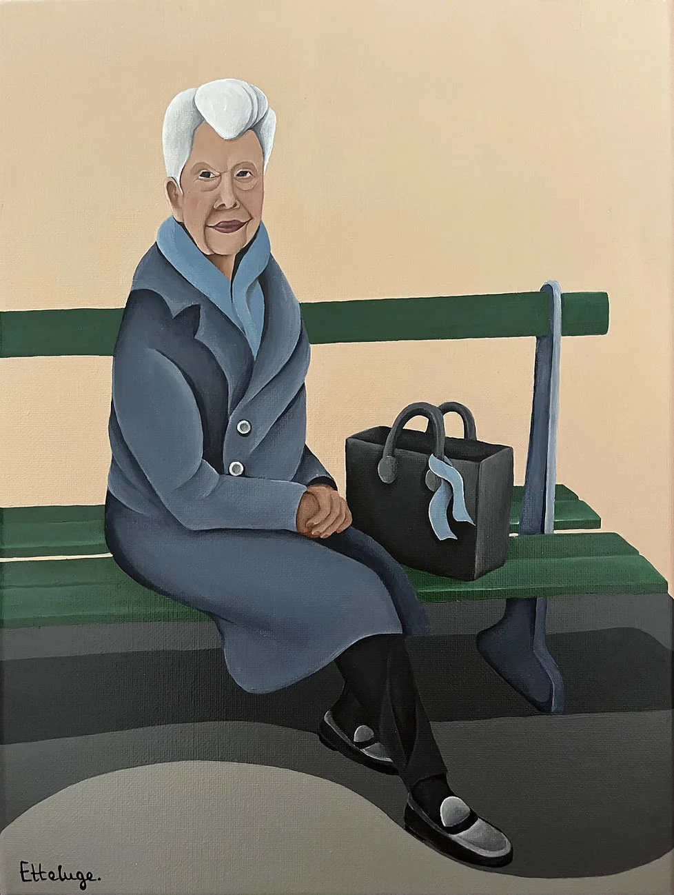 Pause ensoleillée sur un banc