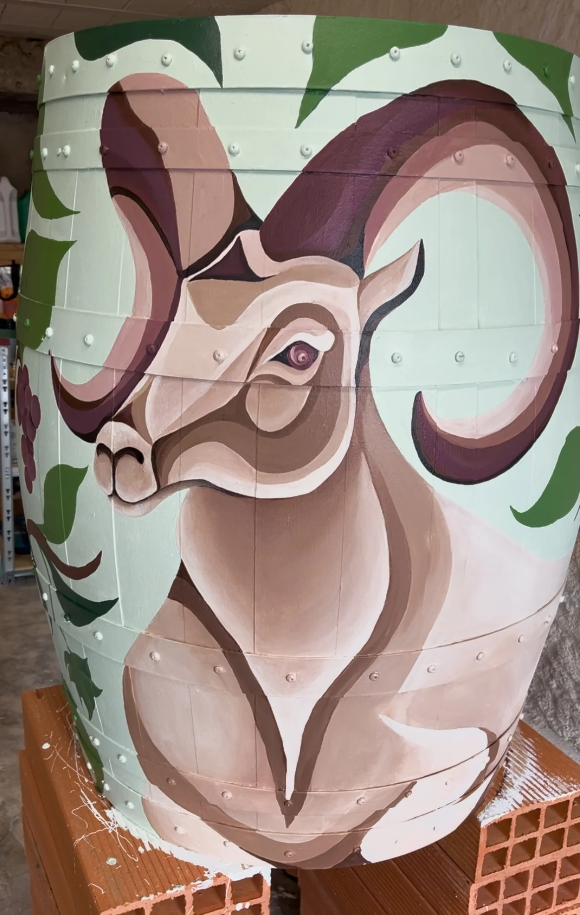Collaboration Bib'Art avec le vignoble Puech Haut (5)